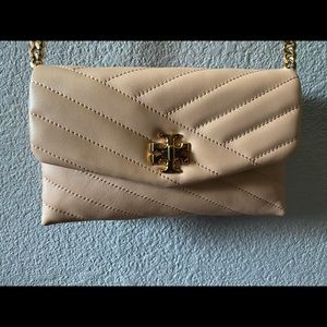 Tory Burch Kira Chevron Wallet on a Chain